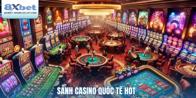 Sảnh casino quốc tế hot